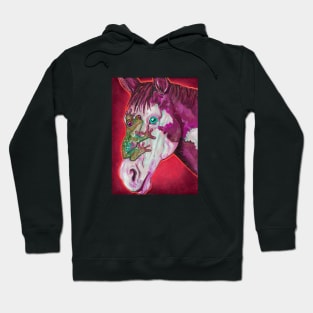 Psychedelic horse Hoodie